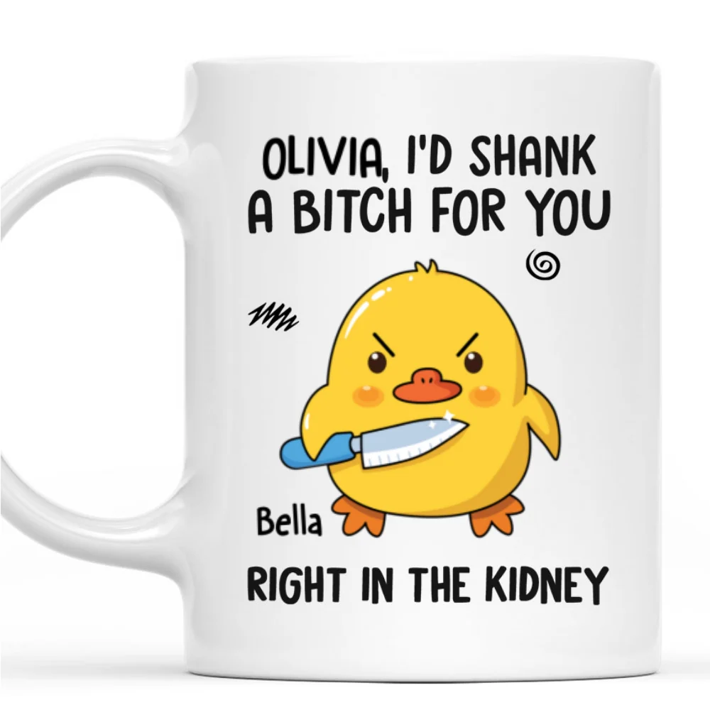 Enjoy Coffee, Share Smiles, Stand by Each Other - Personalized Custom Coffee Mug - Image 7