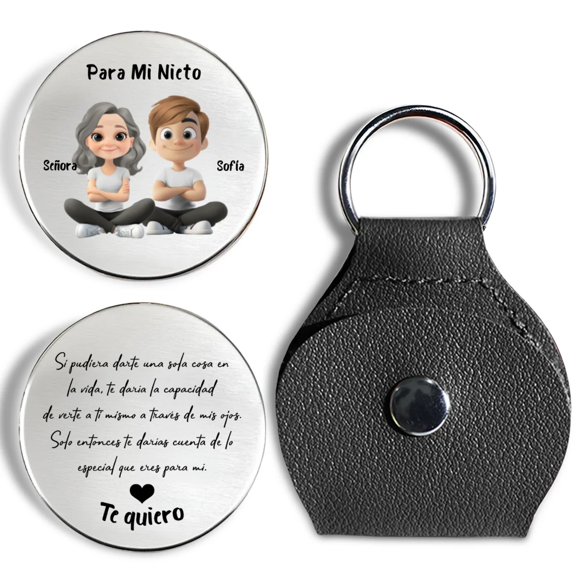 Eres Especial Para Mí – Abrazo de Bolsillo Personalizado - Image 7