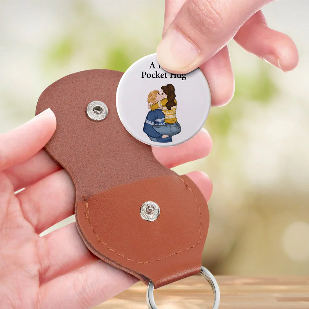 Every Moment Matters With You - Personalized Custom Pocket Hug - Image 3