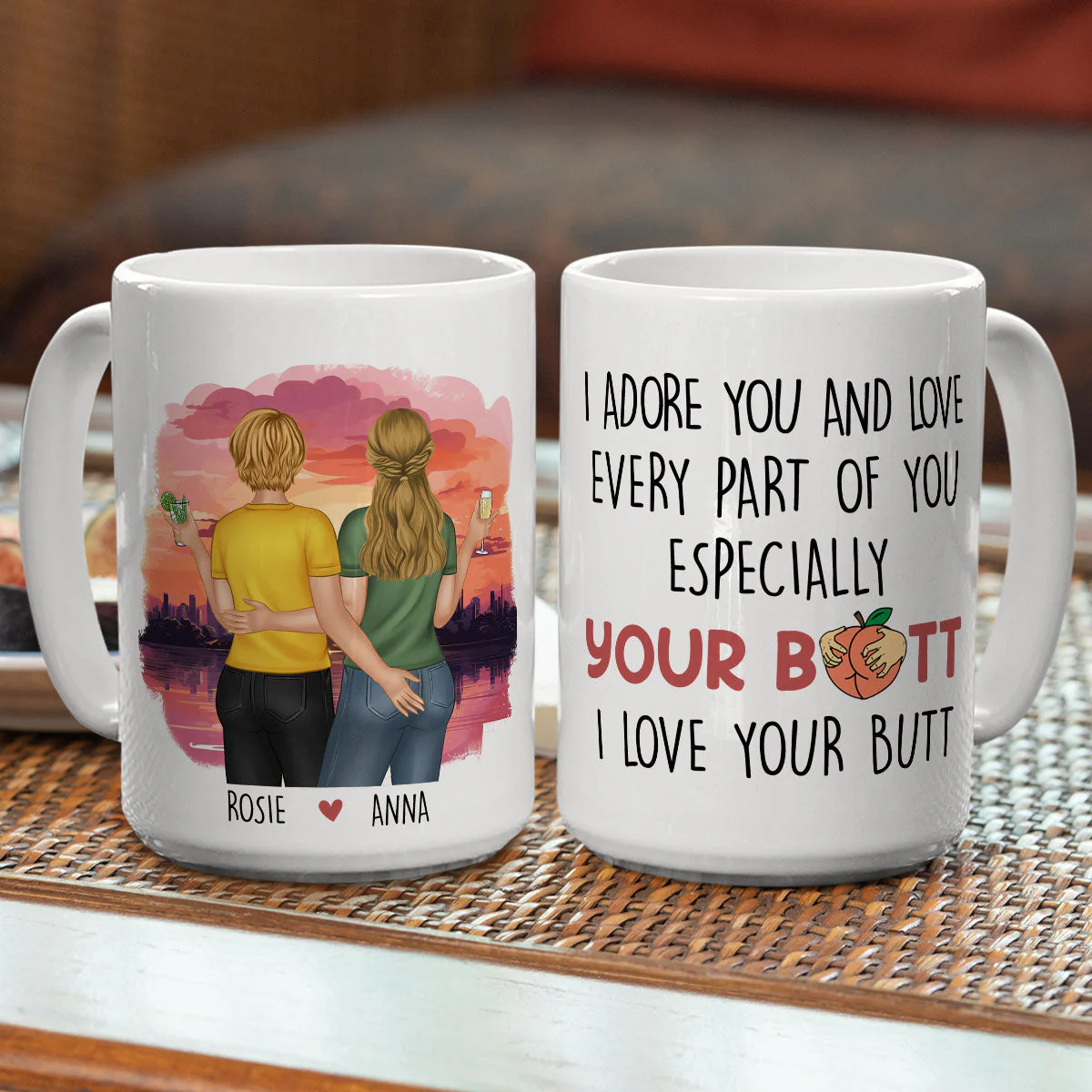 Every Part Of You - Personalized Custom Coffee Mug - Image 4