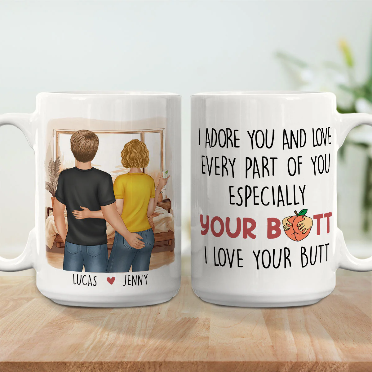 Every Part Of You - Personalized Custom Coffee Mug - Image 6