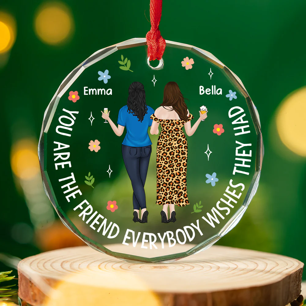 Everybody Wishes They Had - Personalized Custom Glass Ornament - Image 2