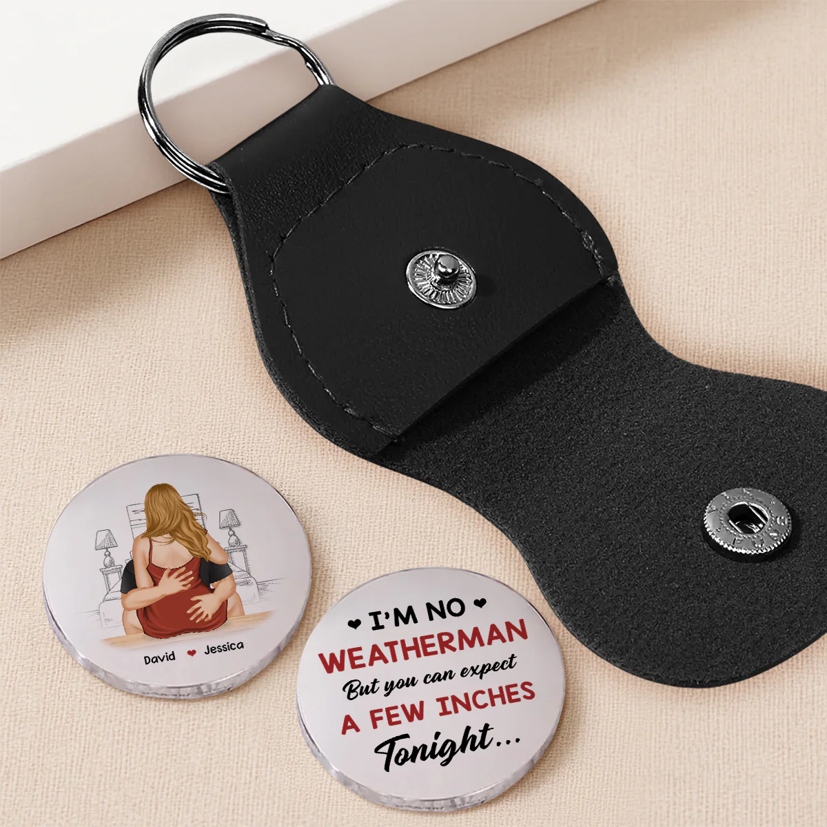 Expect Something Extra Tonight - Personalized Custom Pocket Hug - Image 2