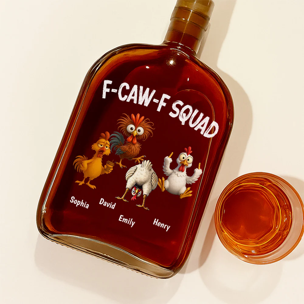 FACWF Squad - Personalized Custom Spirits Decanter - Image 2
