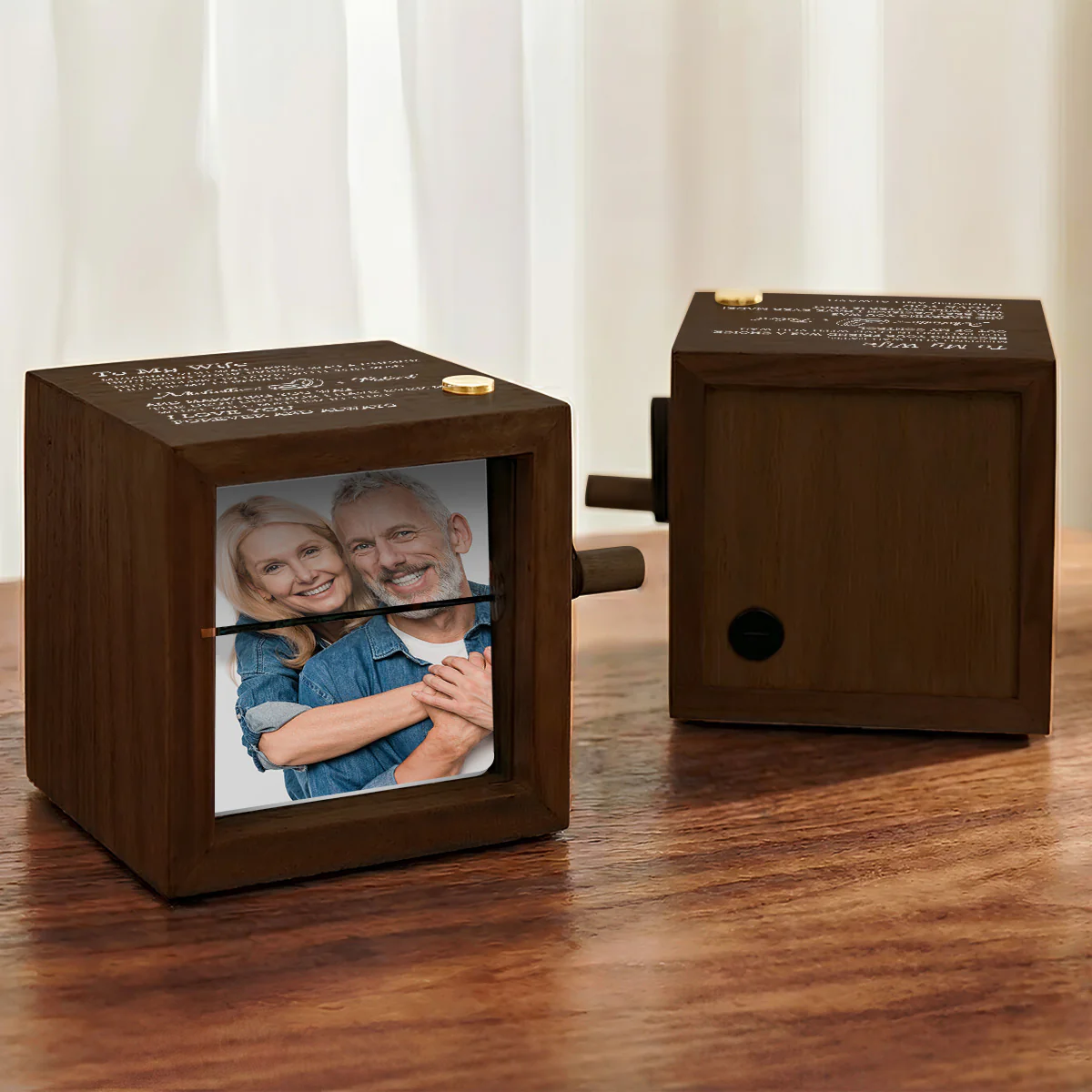 Falling In Love With You - Personalized Custom Photo Flipbook Animation Box - Image 4