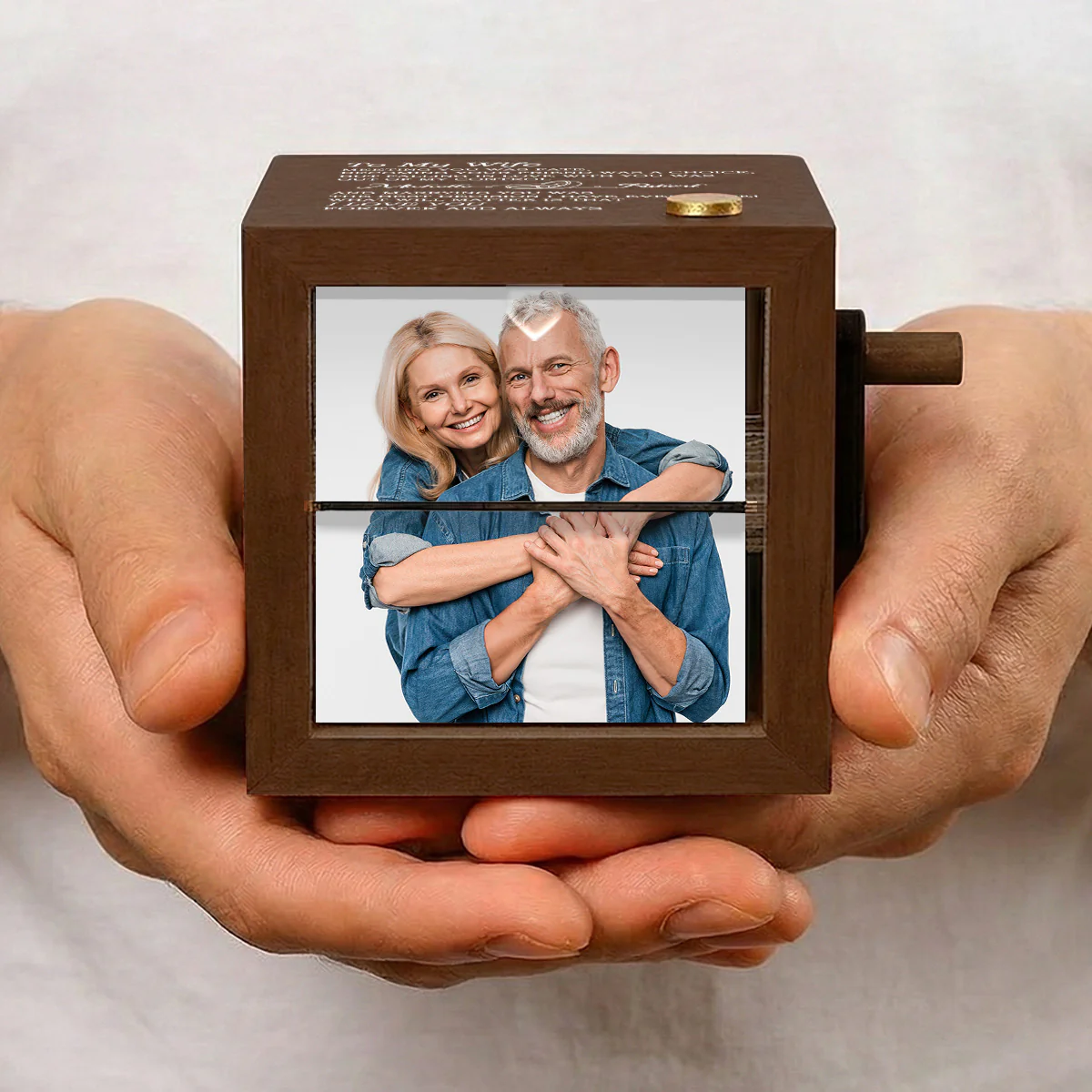 Falling In Love With You - Personalized Custom Photo Flipbook Animation Box - Image 6