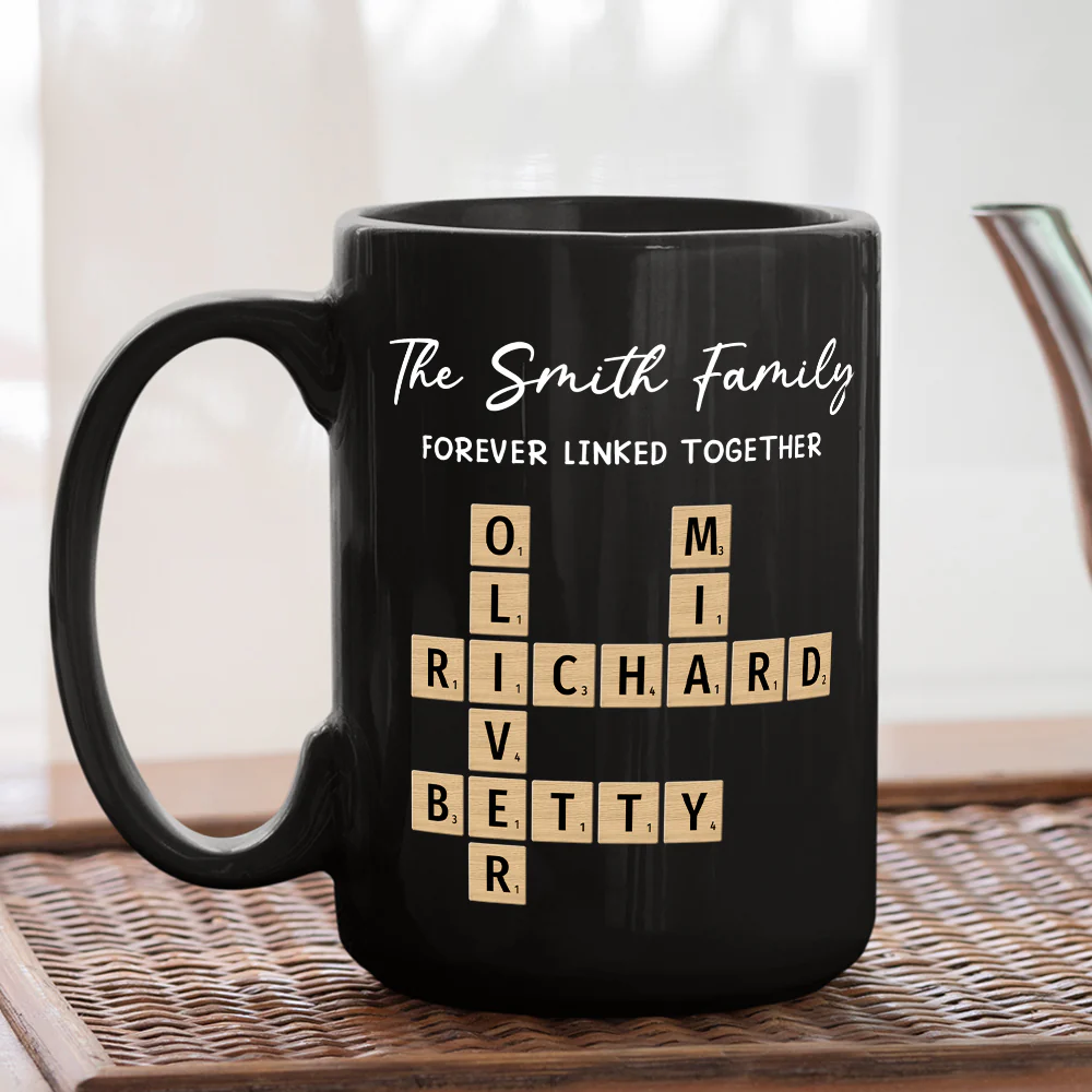Family Bonds Grow Strong Forever - Personalized Custom Coffee Mug - Image 3