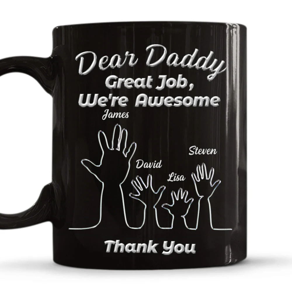 Family Hand - Personalized Custom Coffee Mug