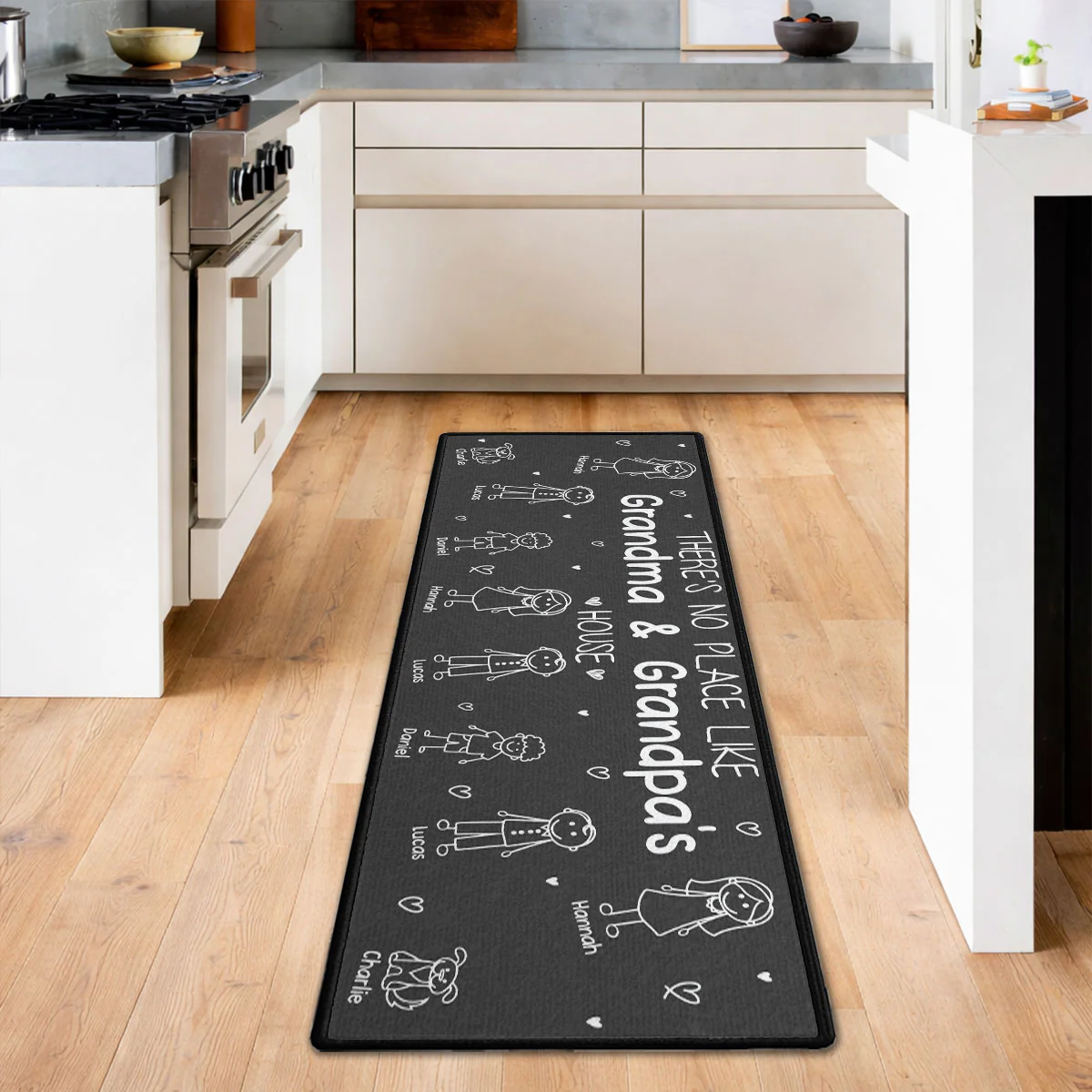 Family Love - Personalized Custom Runner Rug - Image 6