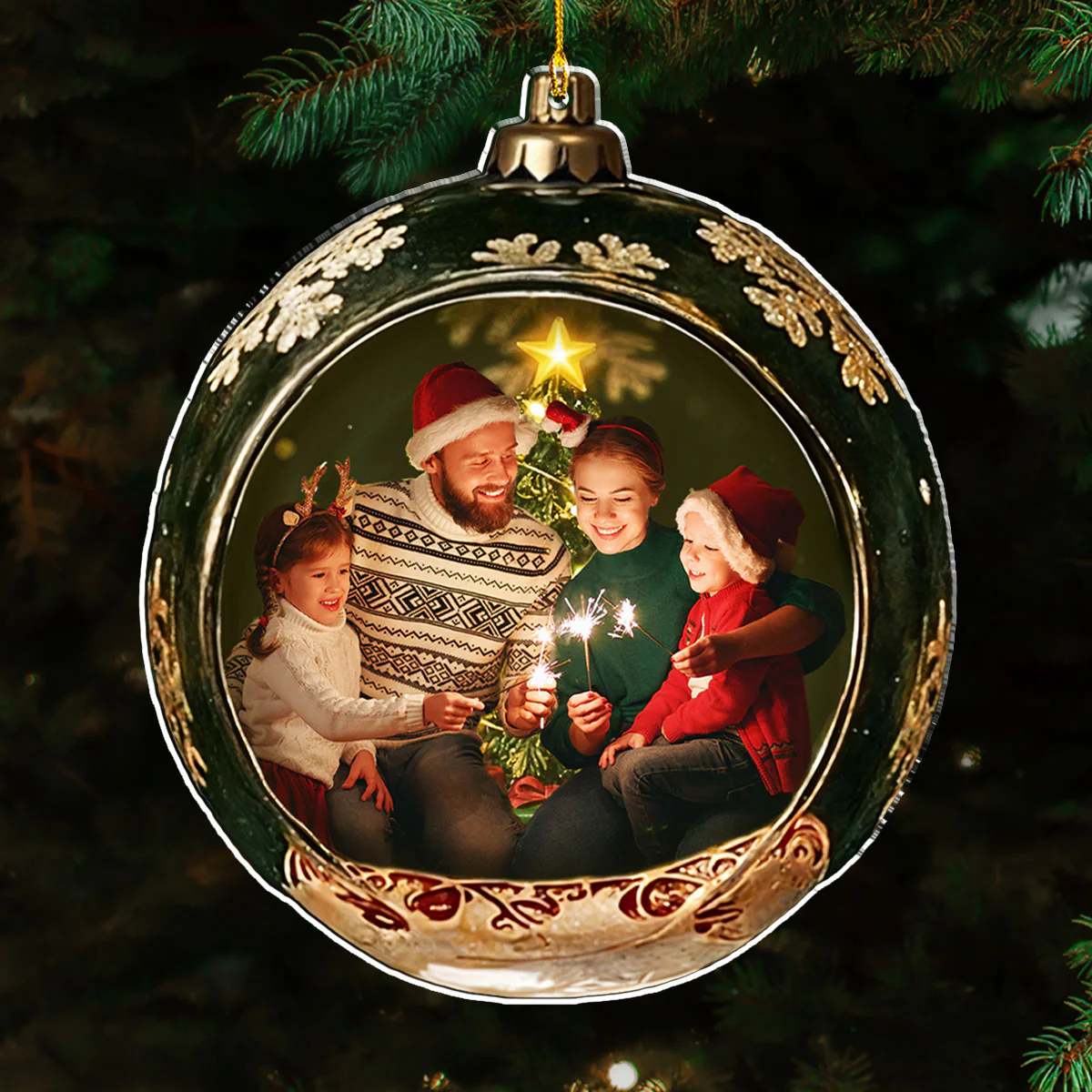 Family Miracle - Personalized Custom Acrylic Ornament