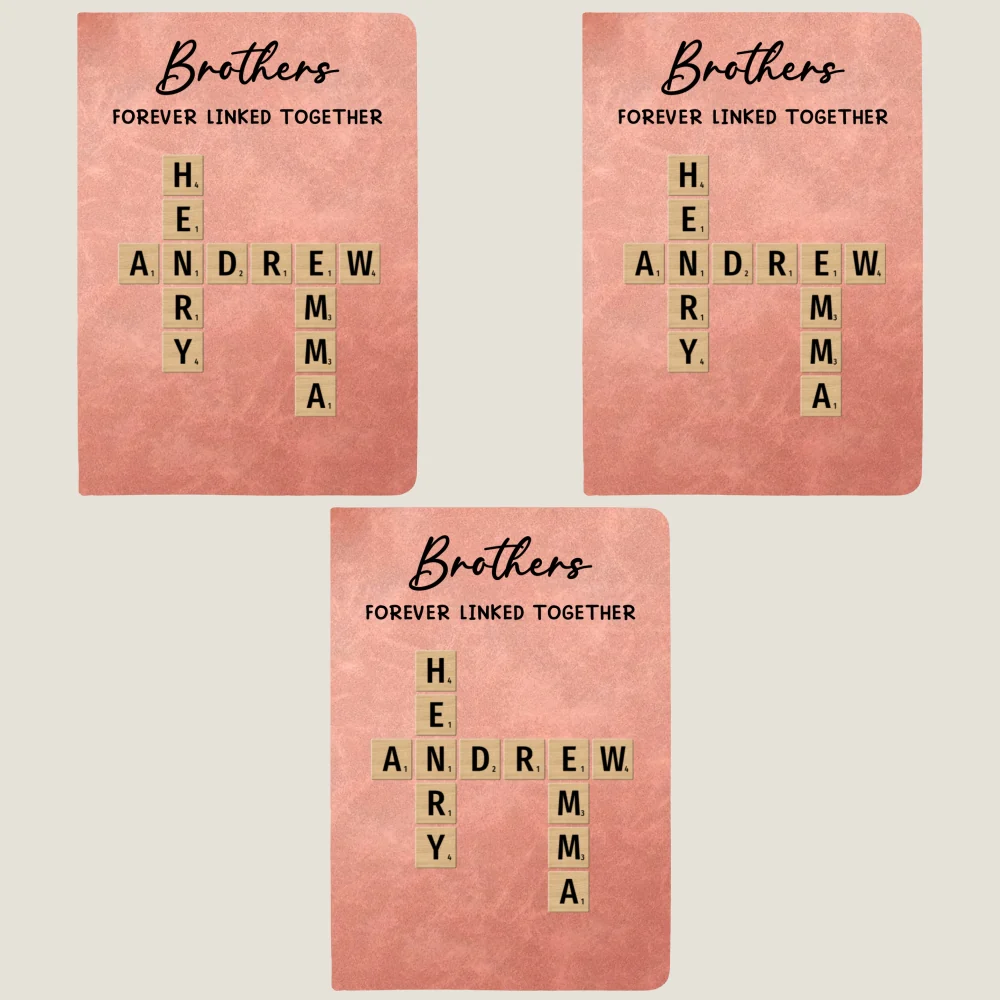 Family Roots Keep Us Together - Personalized Custom Leather Journal - Image 11