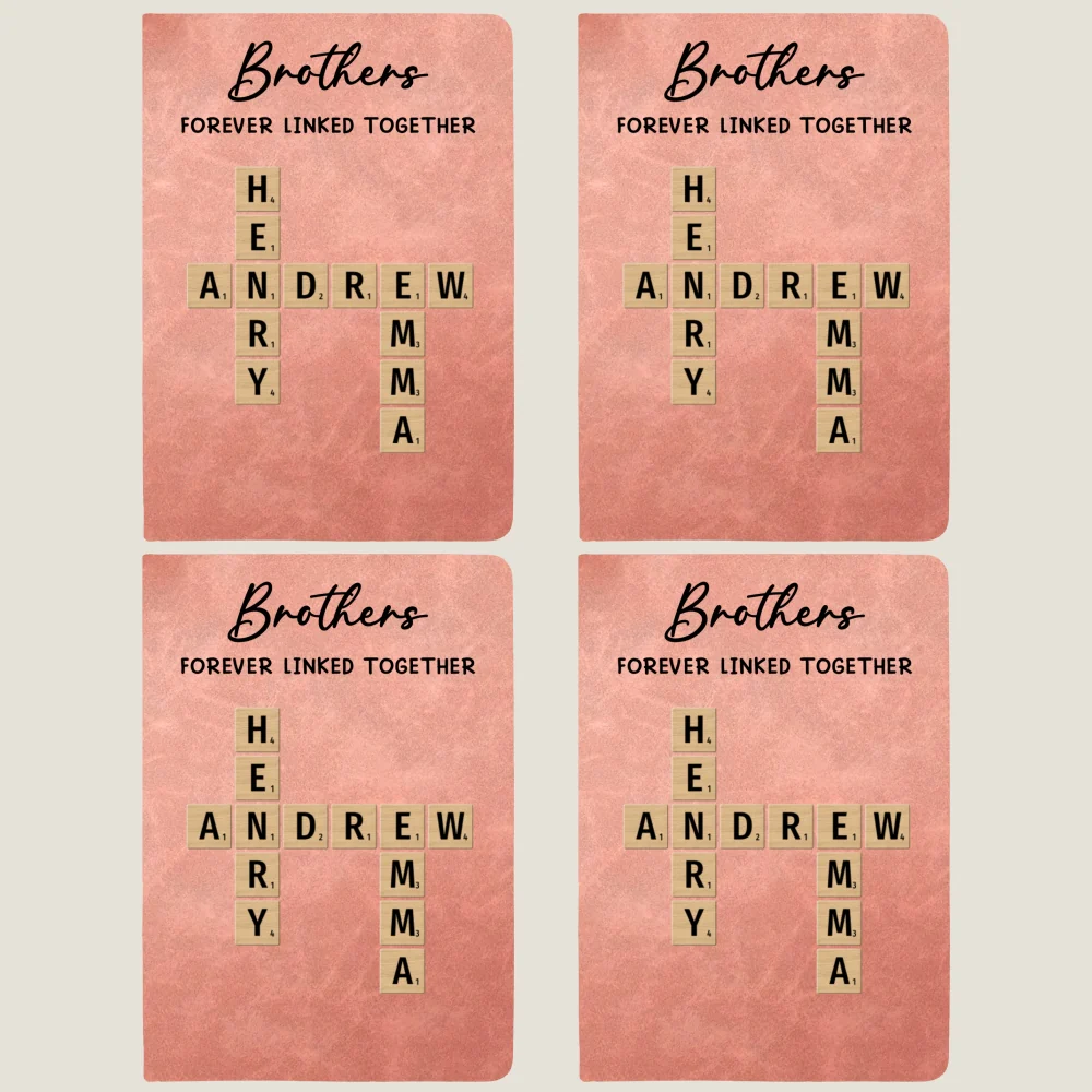 Family Roots Keep Us Together - Personalized Custom Leather Journal - Image 12