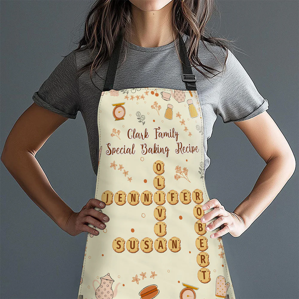 Family Special Recipe - Personalized Custom Apron - Image 2