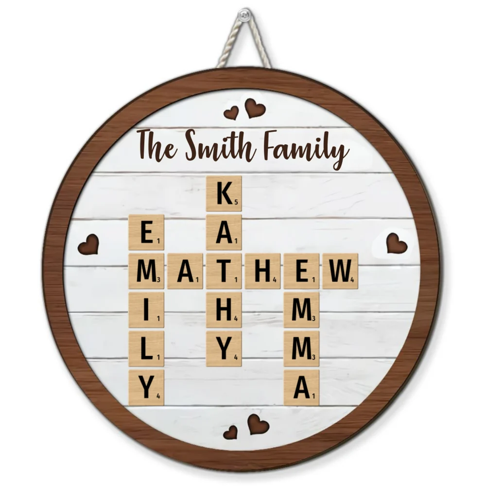 Family Together - Personalized Custom Wood Sign - Image 6