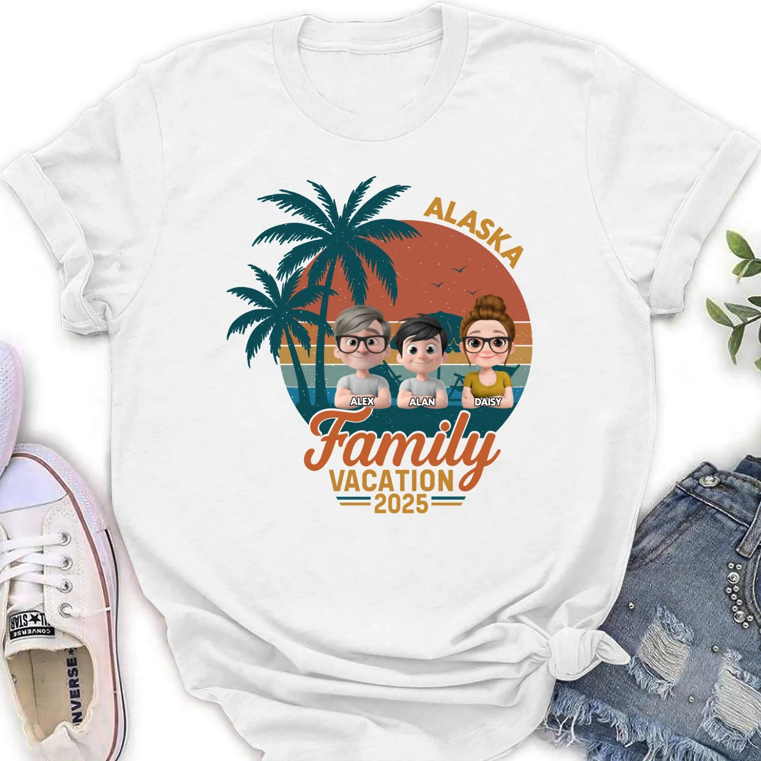 Family Vacation - Personalized Custom Shirt - Image 16