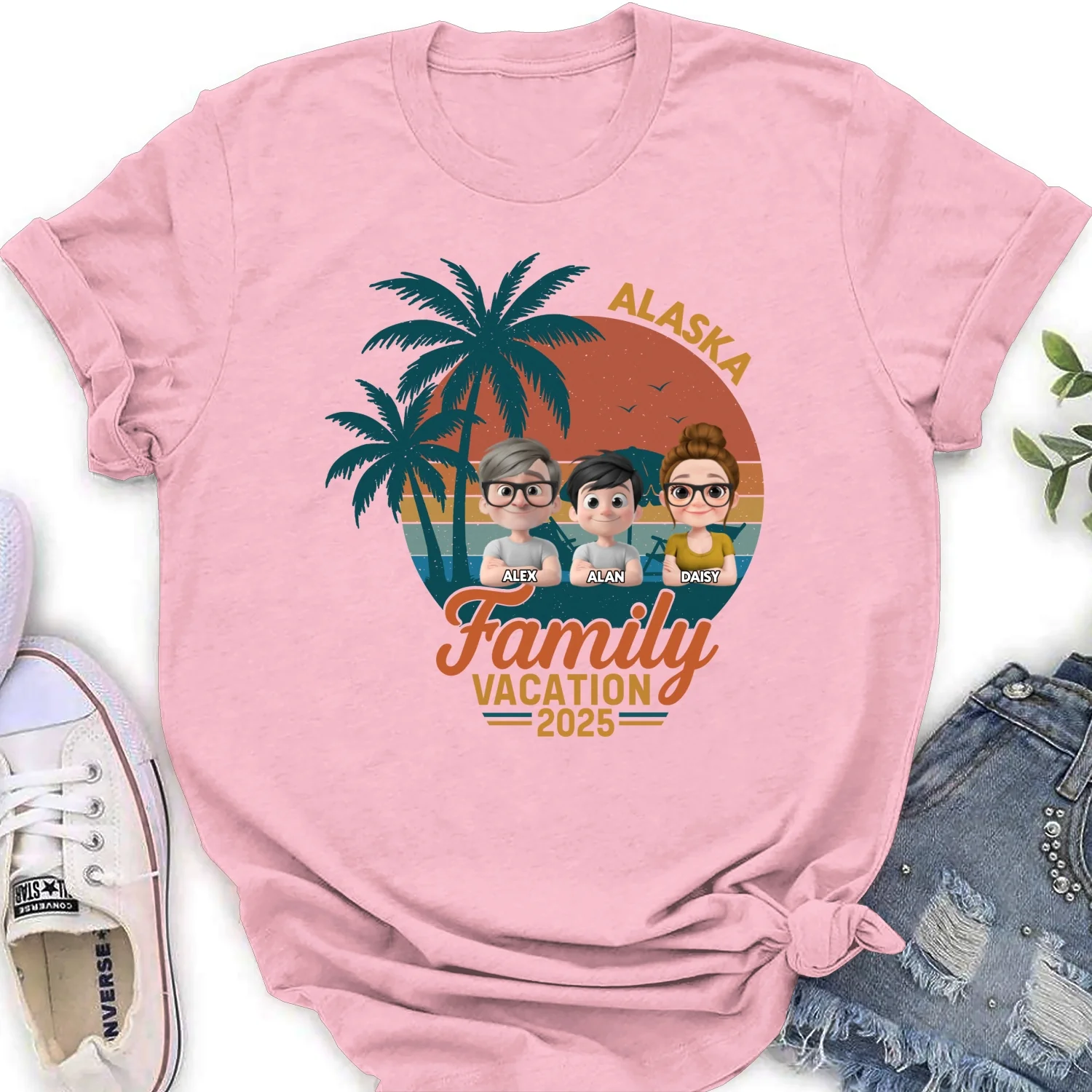 Family Vacation - Personalized Custom Shirt - Image 18