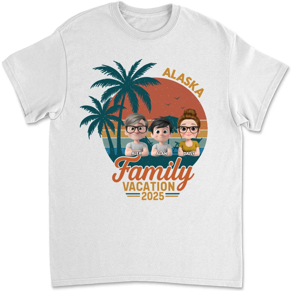 Family Vacation - Personalized Custom Shirt - Image 6