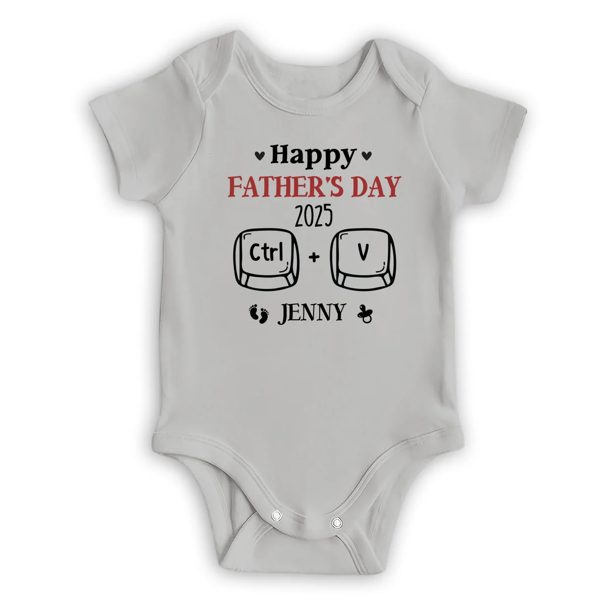 Father And Baby Matching - Personalized Custom T-shirt And Onesie - Image 13