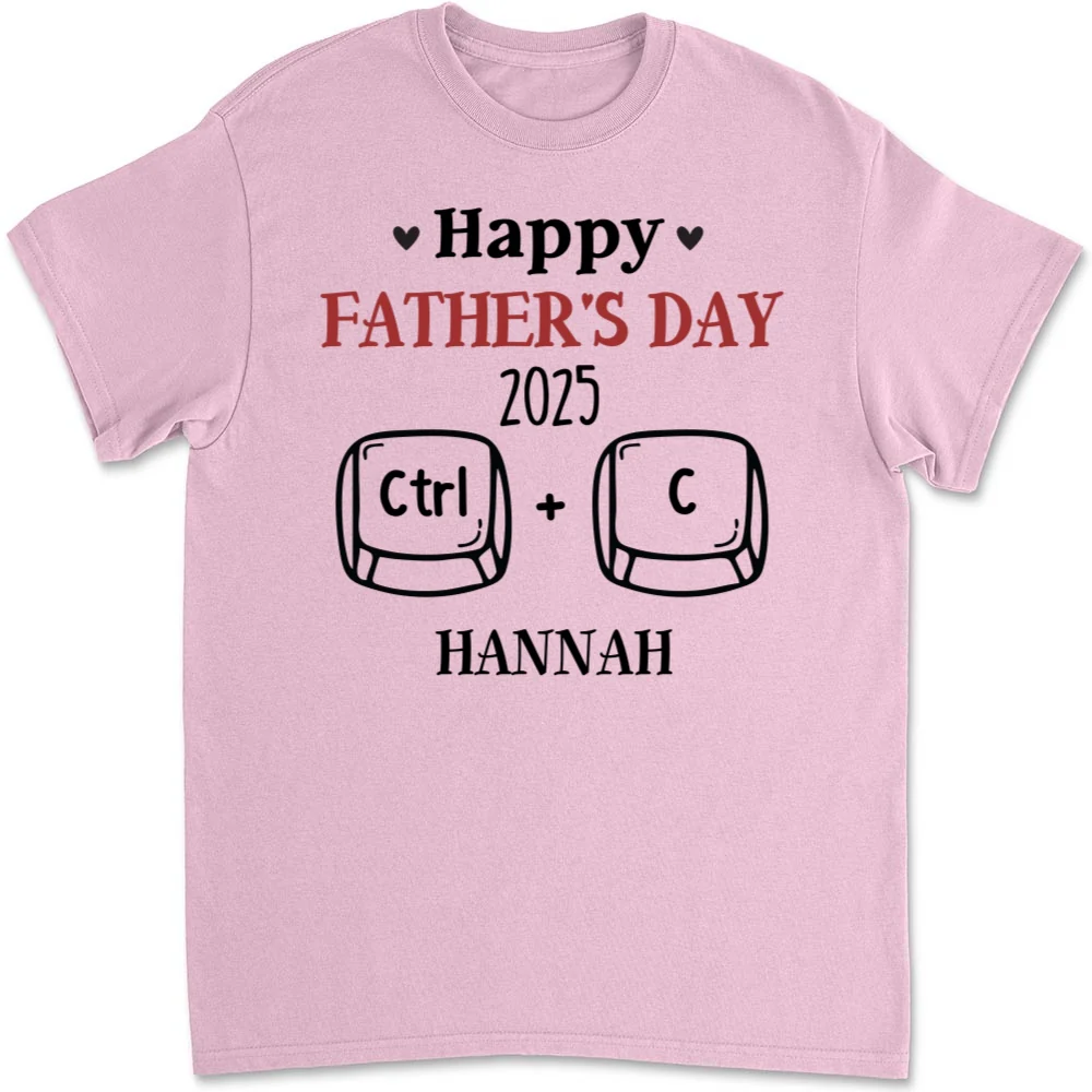 Father And Baby Matching - Personalized Custom T-shirt And Onesie - Image 3