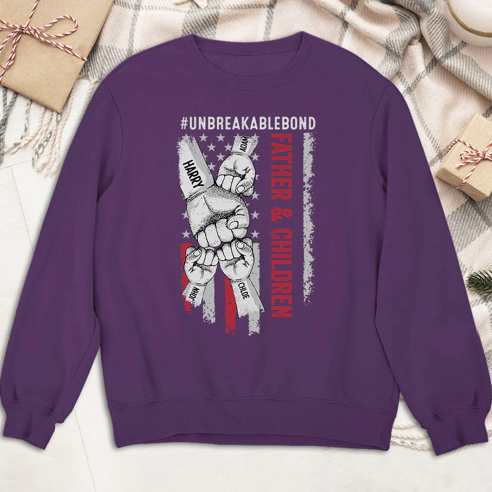 Father Son Unbreakable Bond 1st Version - Personalized Custom Shirt - Image 10