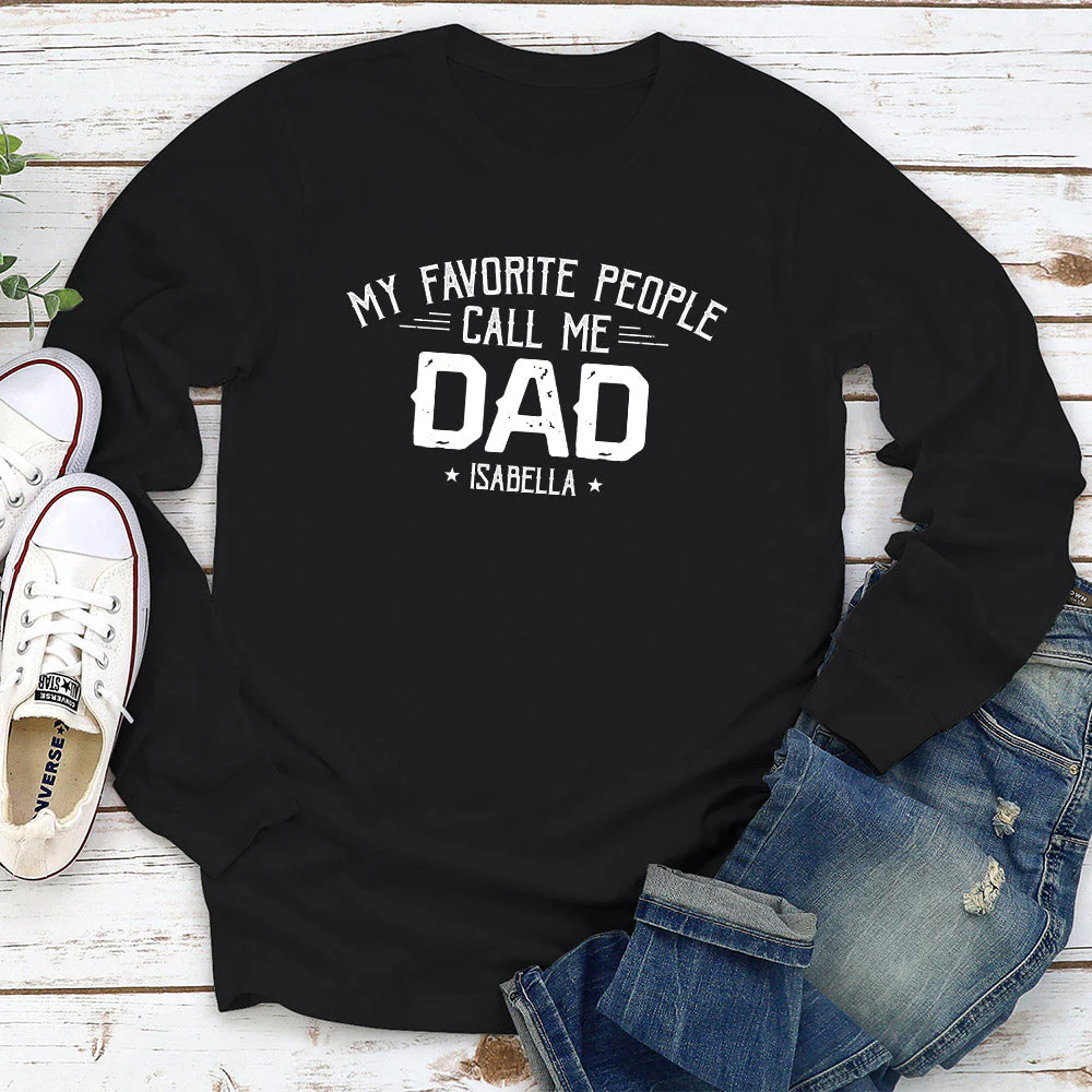 Favorite People Call Me - Personalized Custom Shirt - Image 3