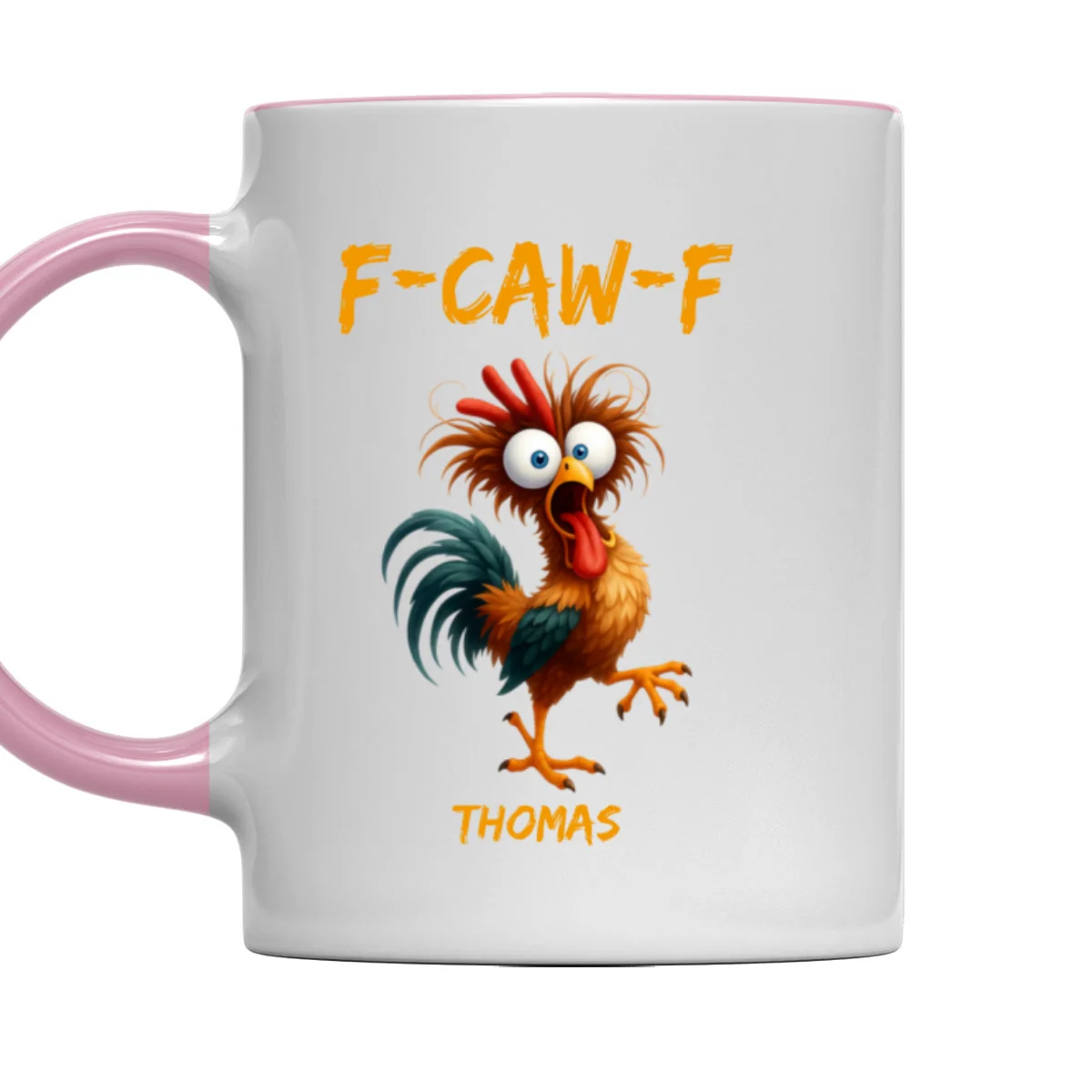 FCAWF Chicken Humor - Personalized Custom Accent Mug - Image 10