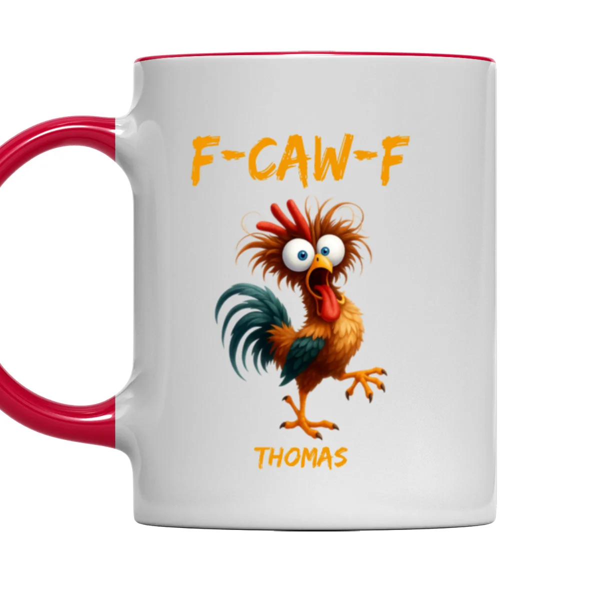 FCAWF Chicken Humor - Personalized Custom Accent Mug - Image 7