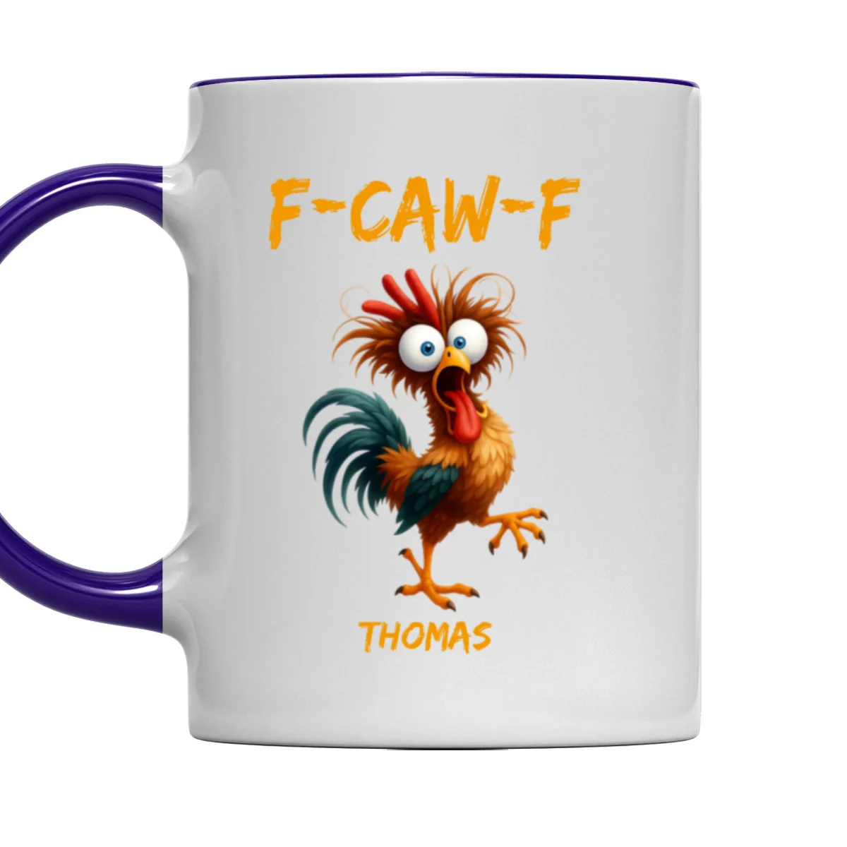 FCAWF Chicken Humor - Personalized Custom Accent Mug - Image 9