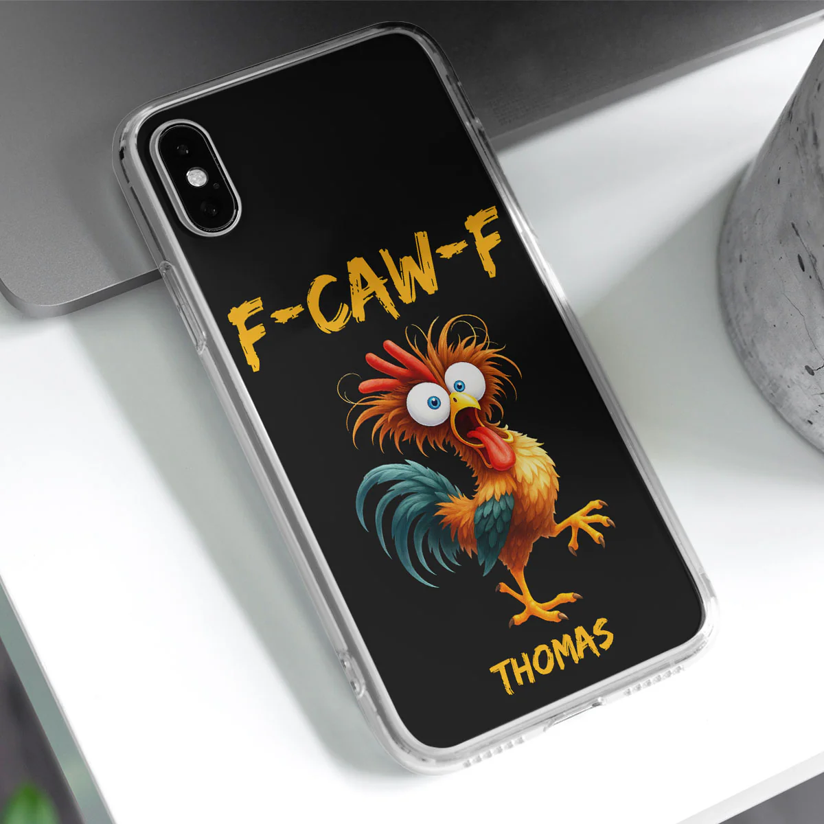 FCAWF Chicken Humor - Personalized Custom Phone Case - Image 4