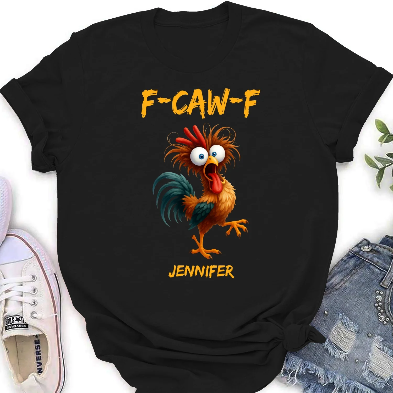 FCAWF Chicken Humor - Personalized Custom Shirt - Image 18