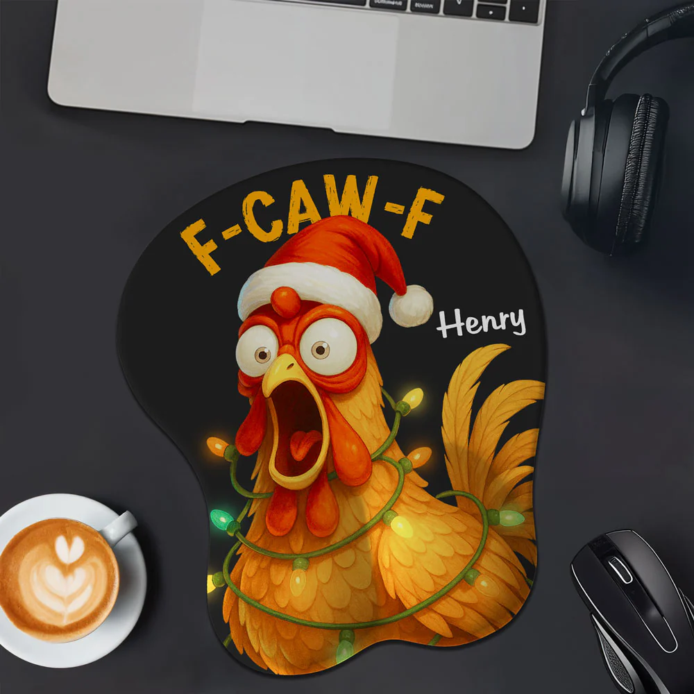 FCAWF Coworkers Funny Gift - Personalized Custom 3D Mouse Pad - Image 5