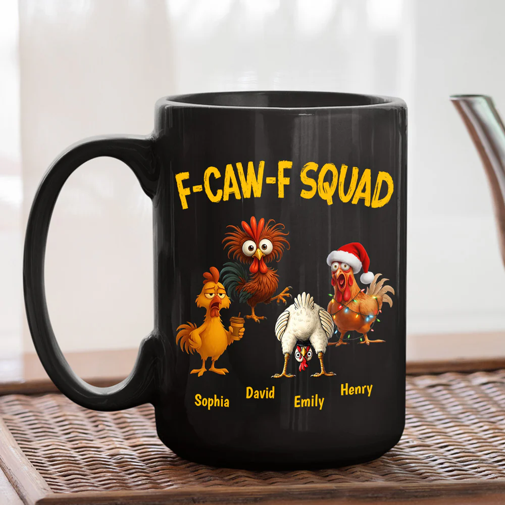 FCAWF Squad 2 - Personalized Custom Coffee Mug - Image 5