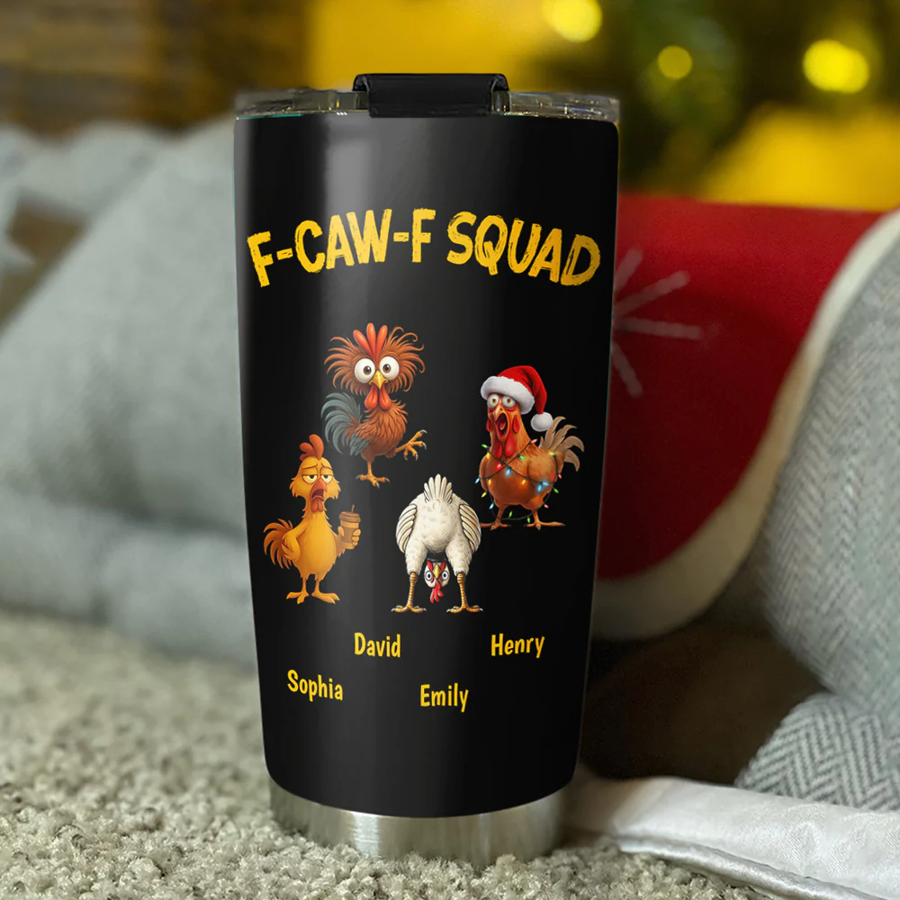 FCAWF Squad - Personalized Custom Tumbler - Image 2