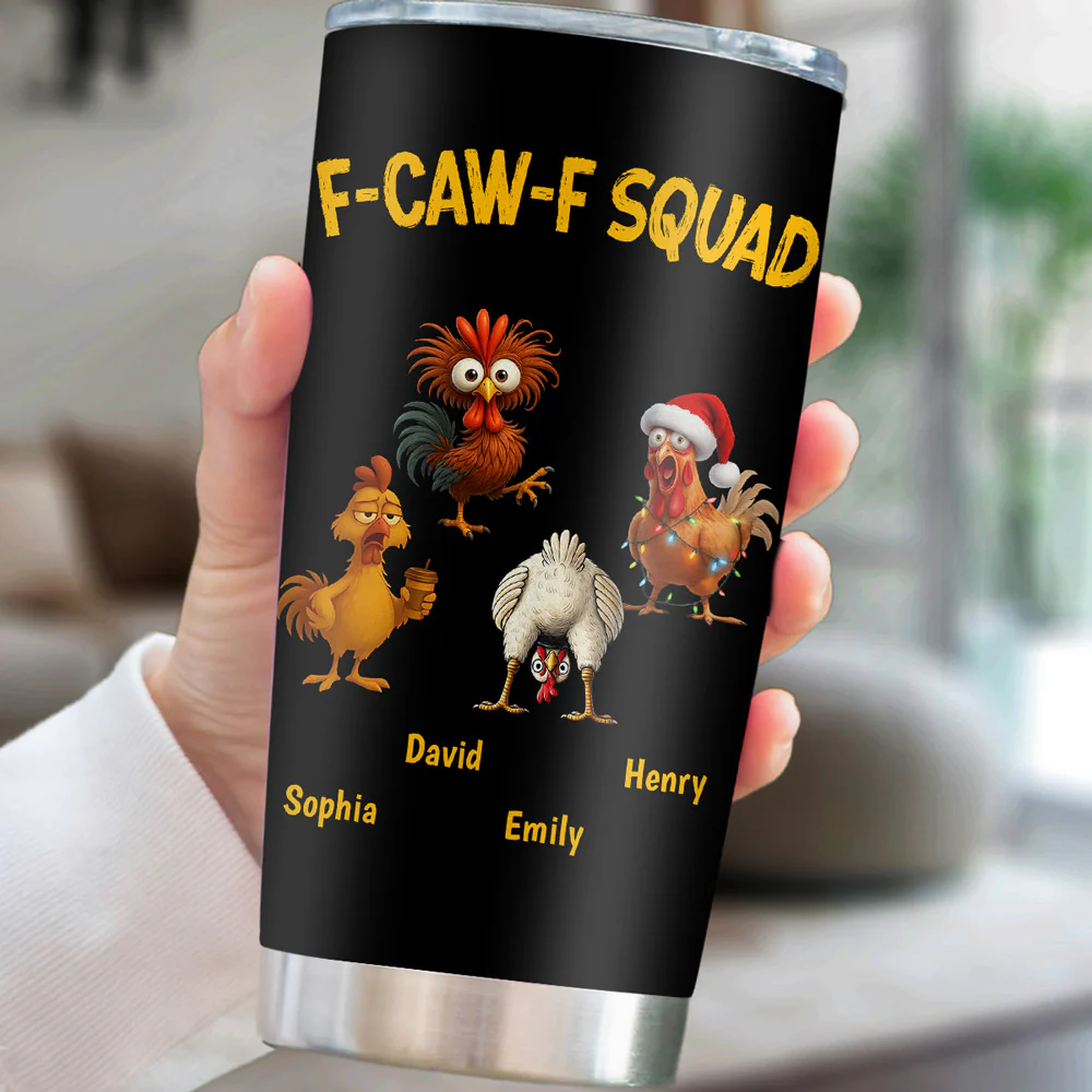 FCAWF Squad - Personalized Custom Tumbler - Image 4