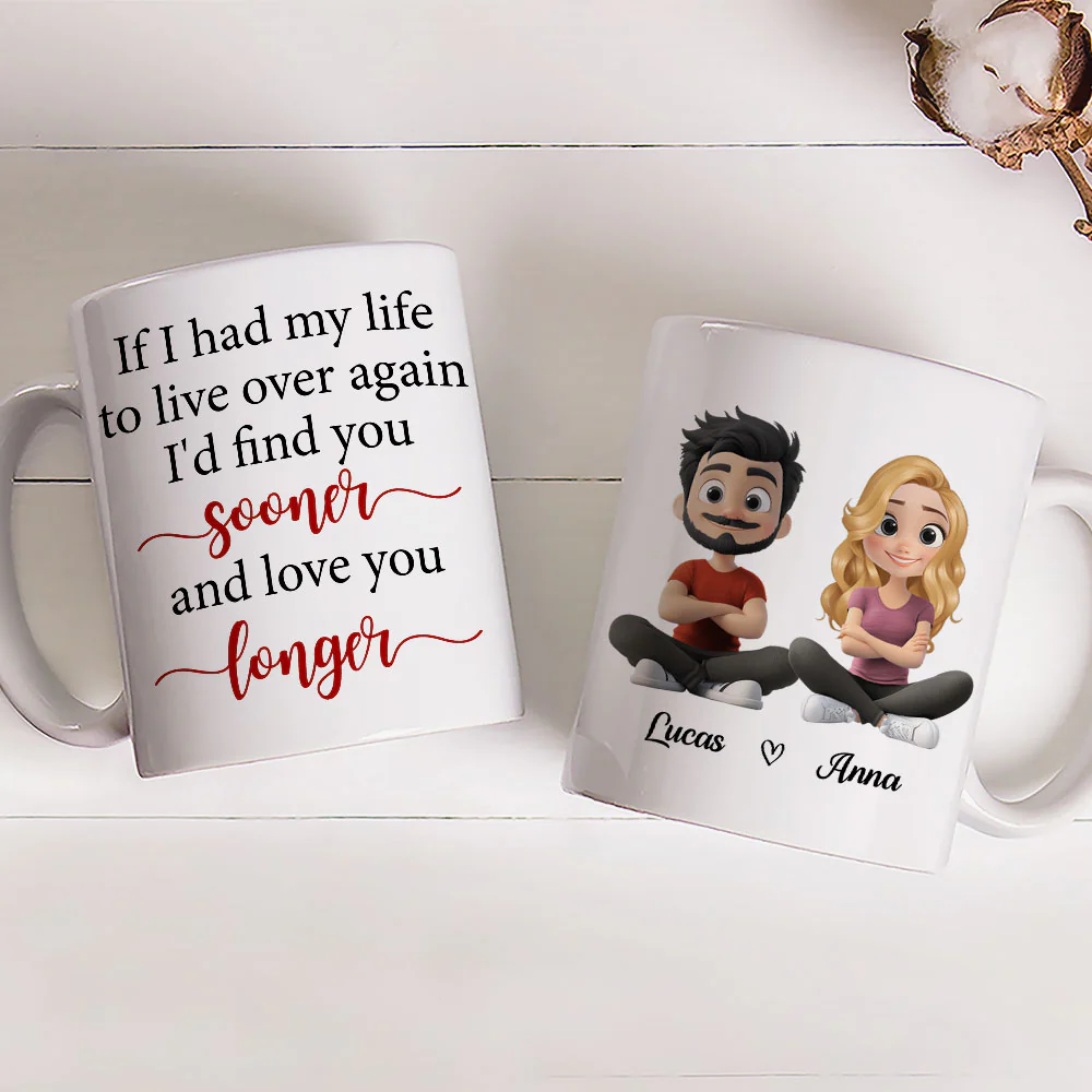 Find You Sooner - Personalized Custom Coffee Mug - Image 3