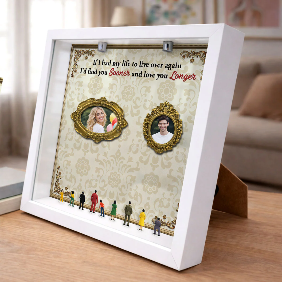 Find You Sooner - Personalized Custom Museum Frame - Image 4