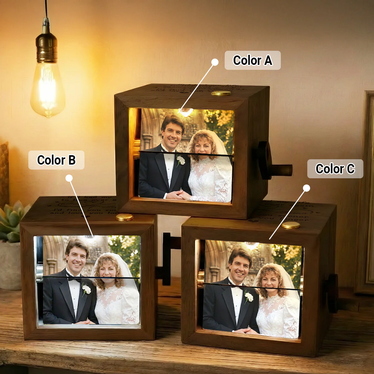 Find You Sooner - Personalized Custom Photo Flipbook Animation Box - Image 3