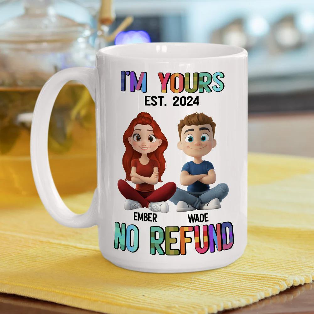 Fire Girl - Personalized Custom Coffee Mug - Image 5
