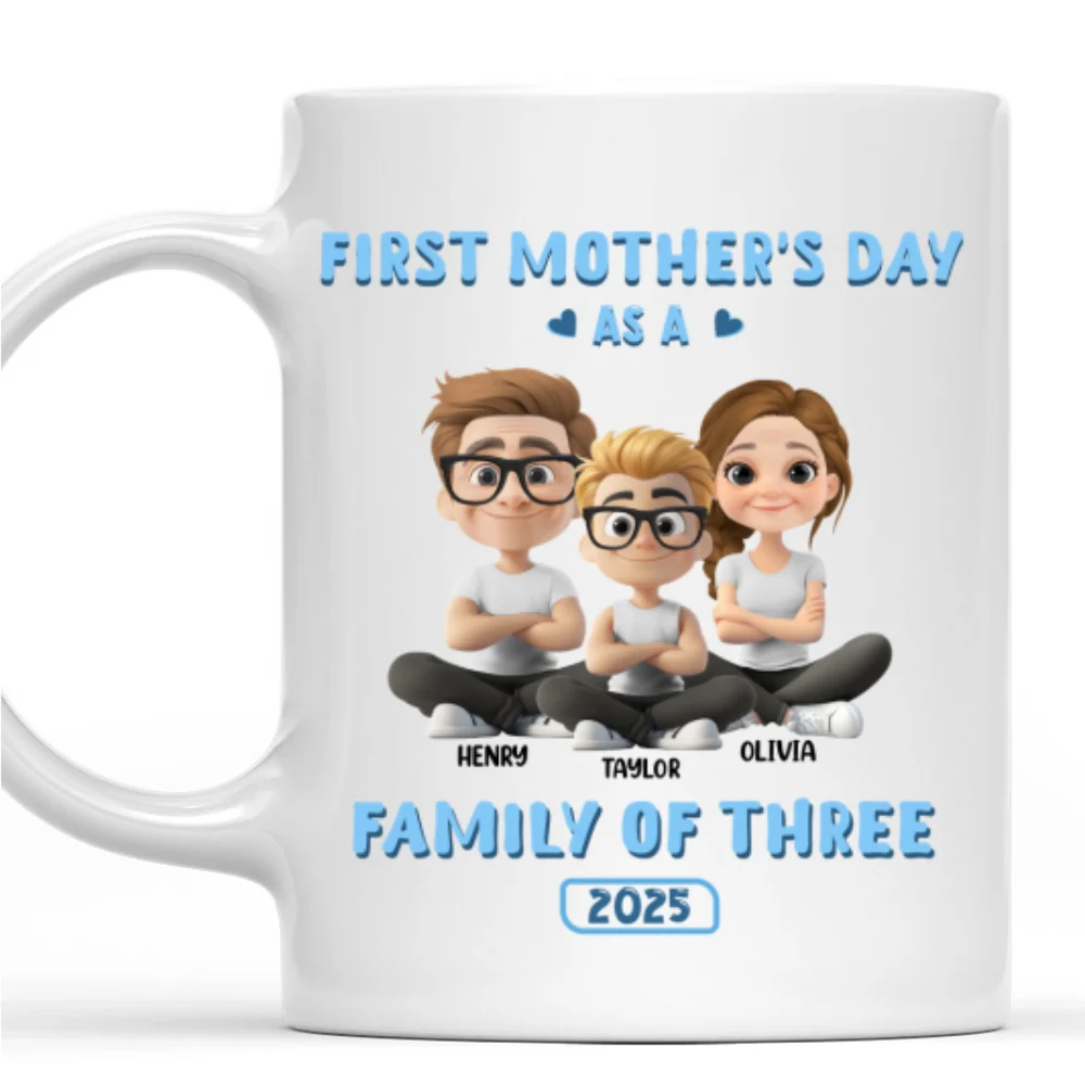 First Mother Day - Personalized Custom Coffee Mug - Image 7
