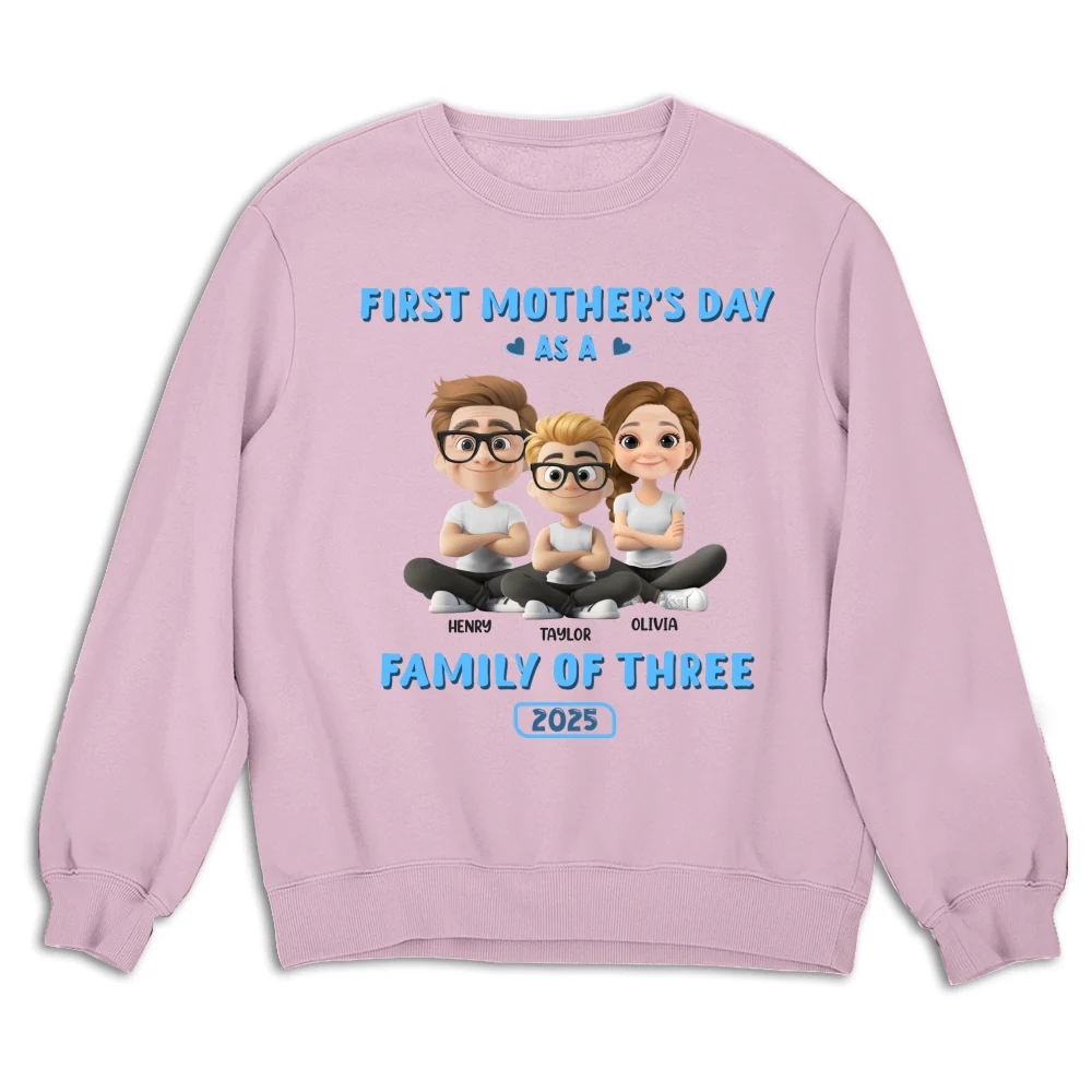 First Mother Day - Personalized Custom Shirt - Image 15
