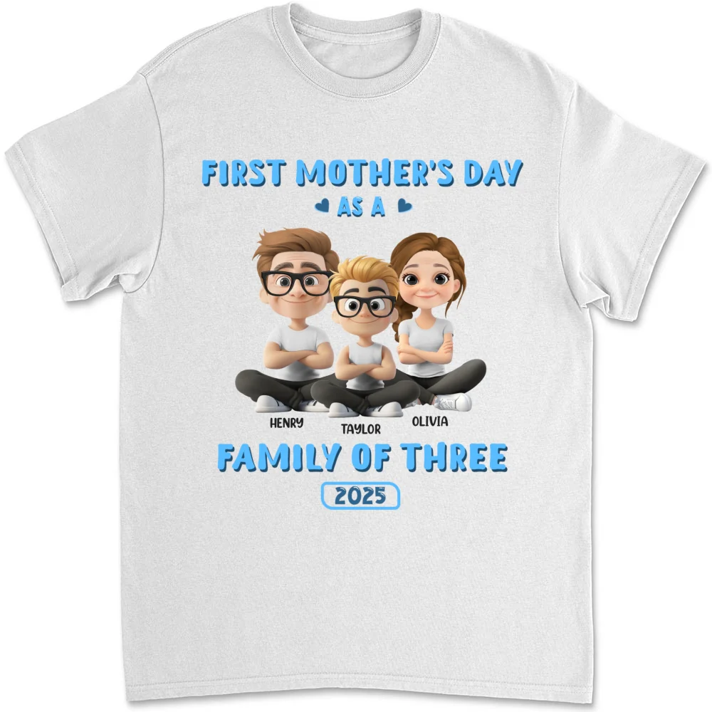 First Mother Day - Personalized Custom Shirt - Image 6