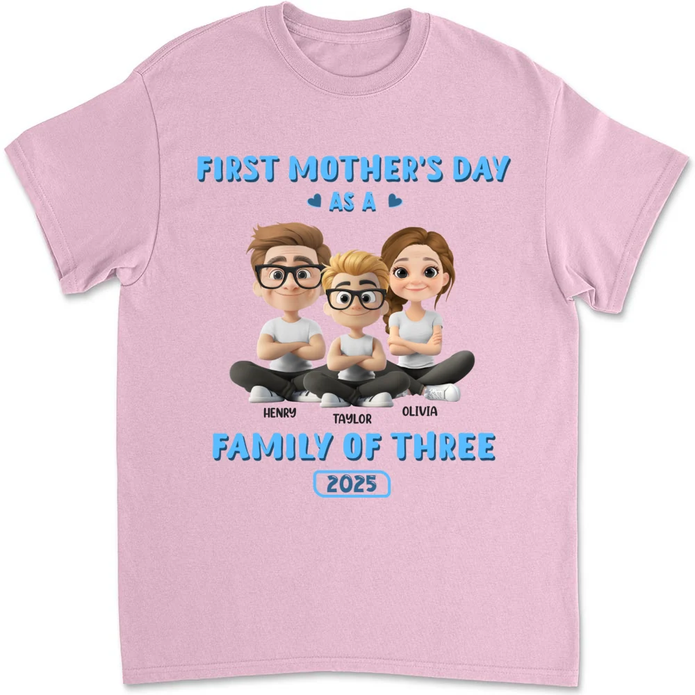 First Mother Day - Personalized Custom Shirt - Image 9