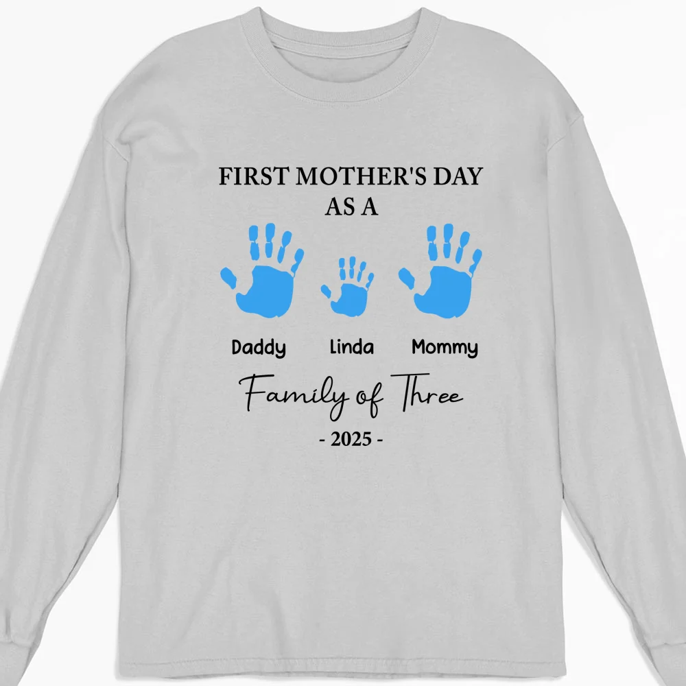First Mother Day - Personalized Custom Shirt - Image 10