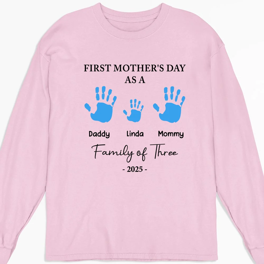 First Mother Day - Personalized Custom Shirt - Image 11