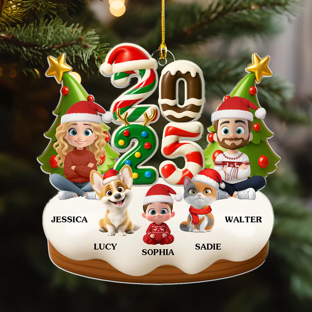 First Snow Magic - Personalized Custom Acrylic Ornament