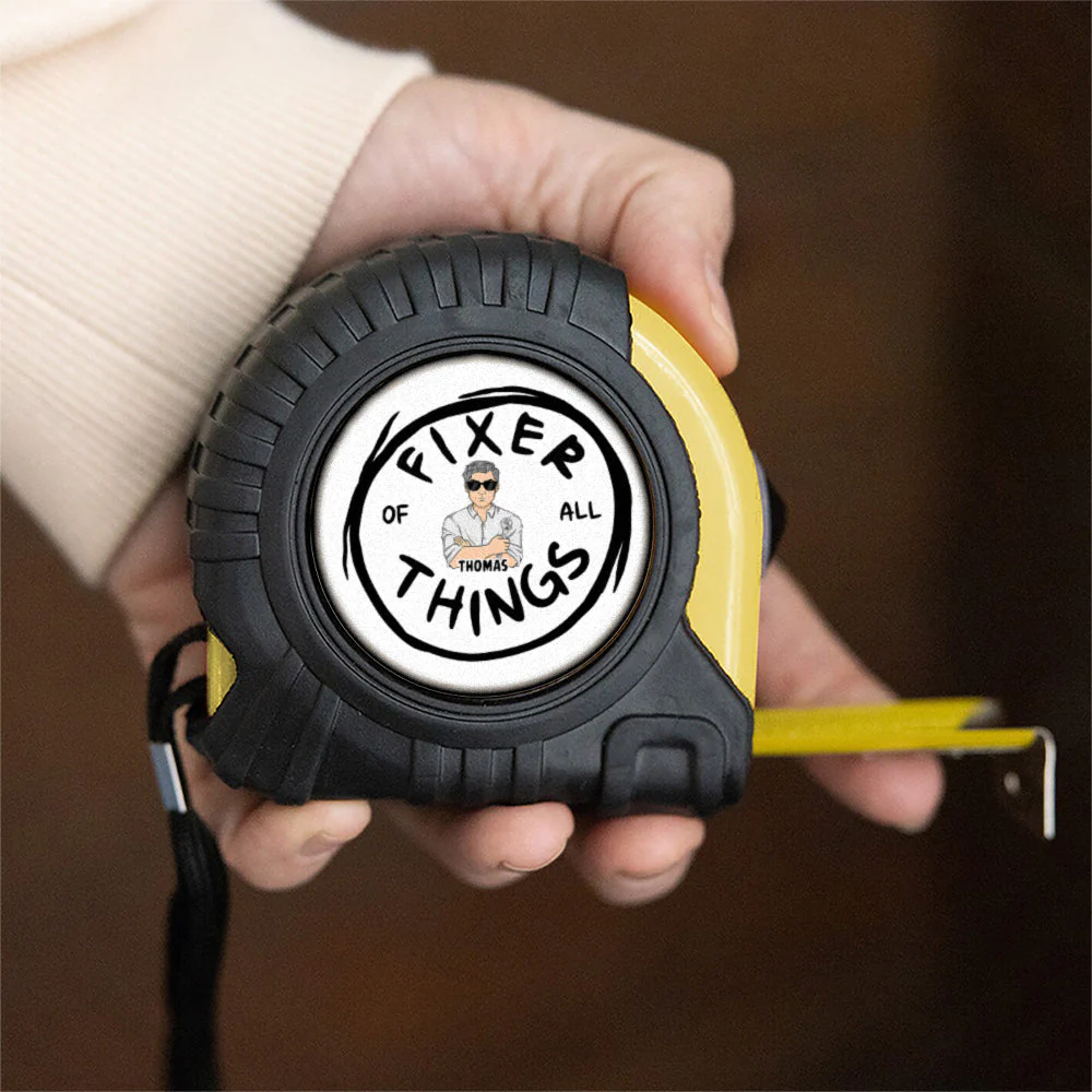Fixer Of Things - Personalized Custom Tape Measure - Image 4