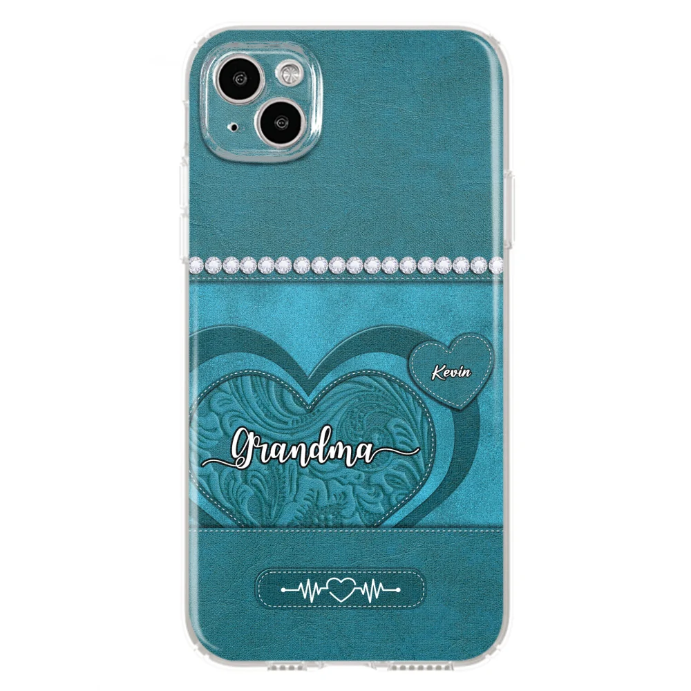 Floral Heart - Personalized Custom Phone Case - Image 13