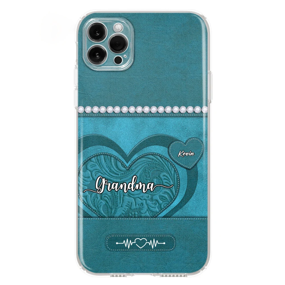 Floral Heart - Personalized Custom Phone Case - Image 14