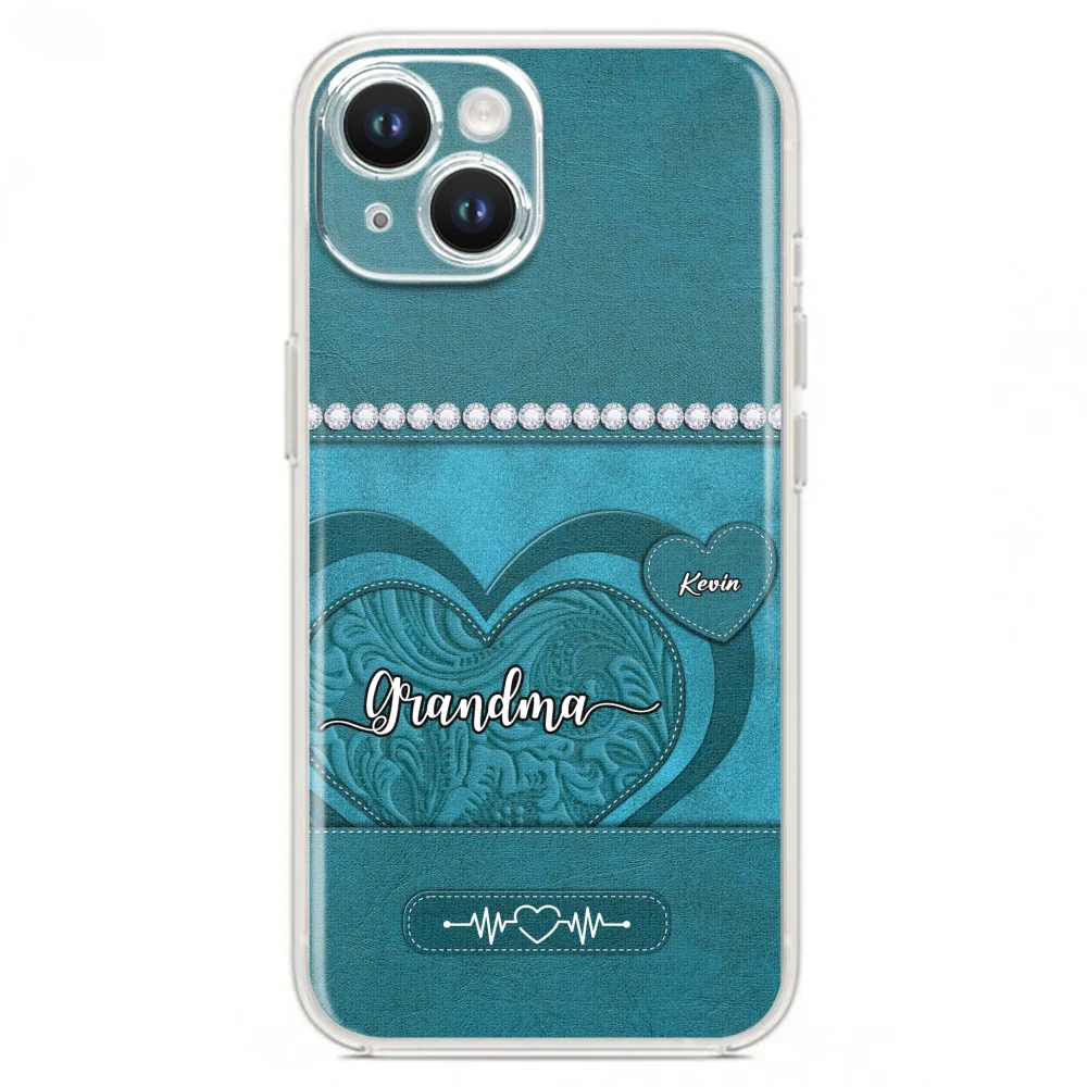 Floral Heart - Personalized Custom Phone Case - Image 16