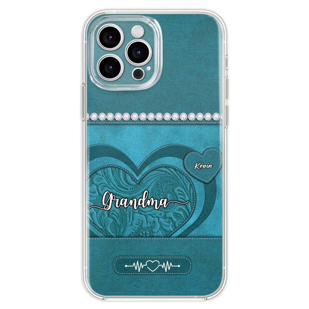 Floral Heart - Personalized Custom Phone Case - Image 26